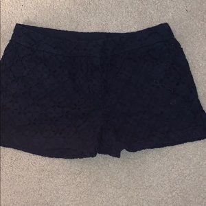 Crewcuts Navy Eyelet Shorts